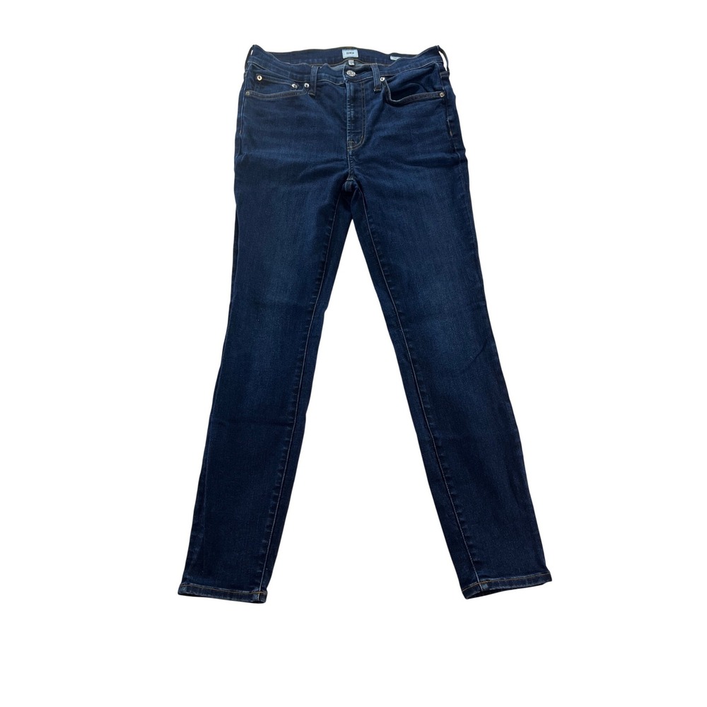 EDWIN Candice High Rise Skinny Jeans Dark Wash Women's Size‎ 28